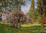 Claude Monet The Parc Monceau Paris 1 painting